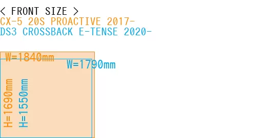 #CX-5 20S PROACTIVE 2017- + DS3 CROSSBACK E-TENSE 2020-